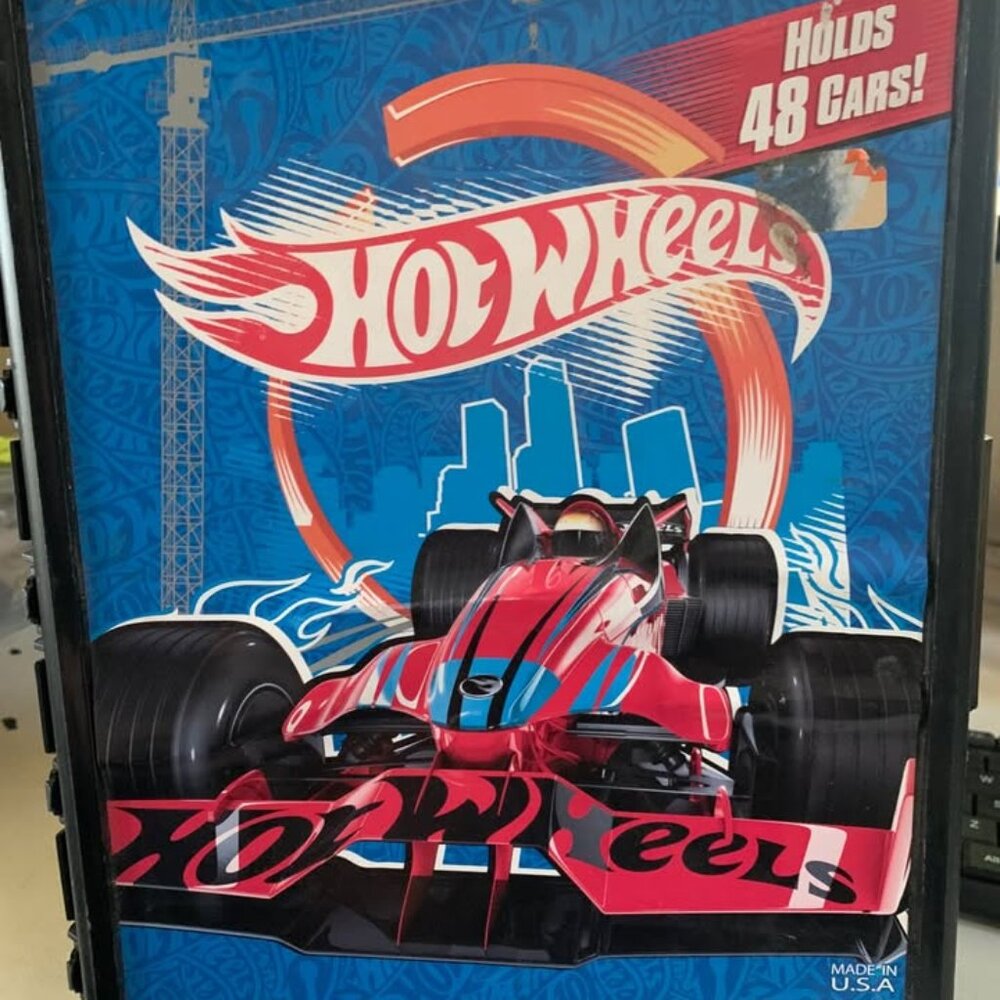 Hot Wheels Car Carrying Case HOLDS 48 CARS